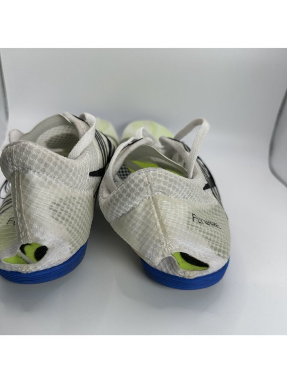 Nike Zoom Matumbo Racing Flywire Shoes Mens Size 12.5 White Blue Track Running - Picture 8 of 11